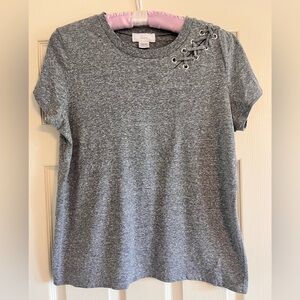 Braeve Gray Heathered Shirt Women Size Large